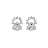 18k Yellow Gold and Diamond Stud with gold weight of 2.32g